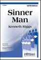 Sinner Man SATB choral sheet music cover